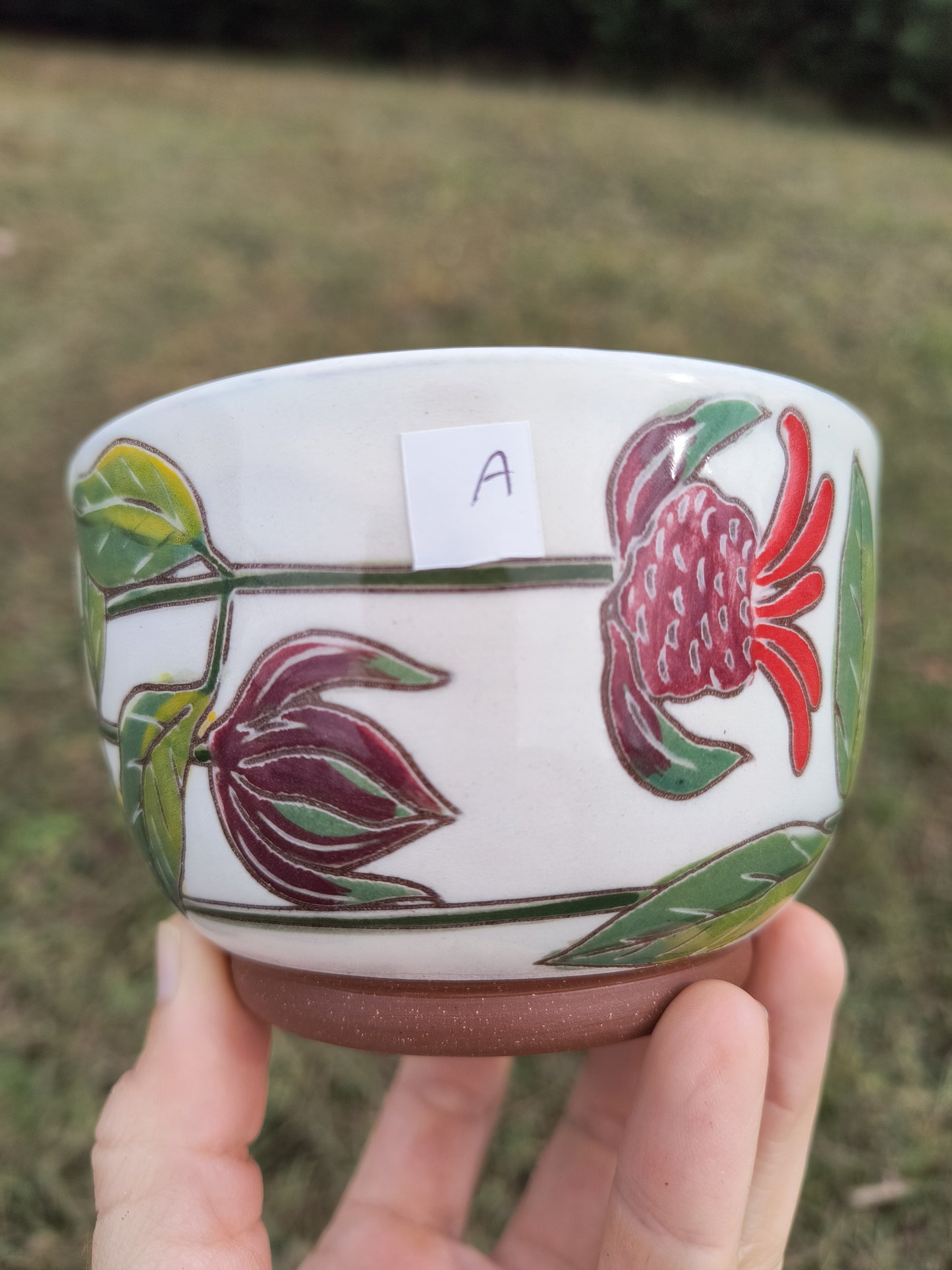 Bee Balm Ice cream Bowl A