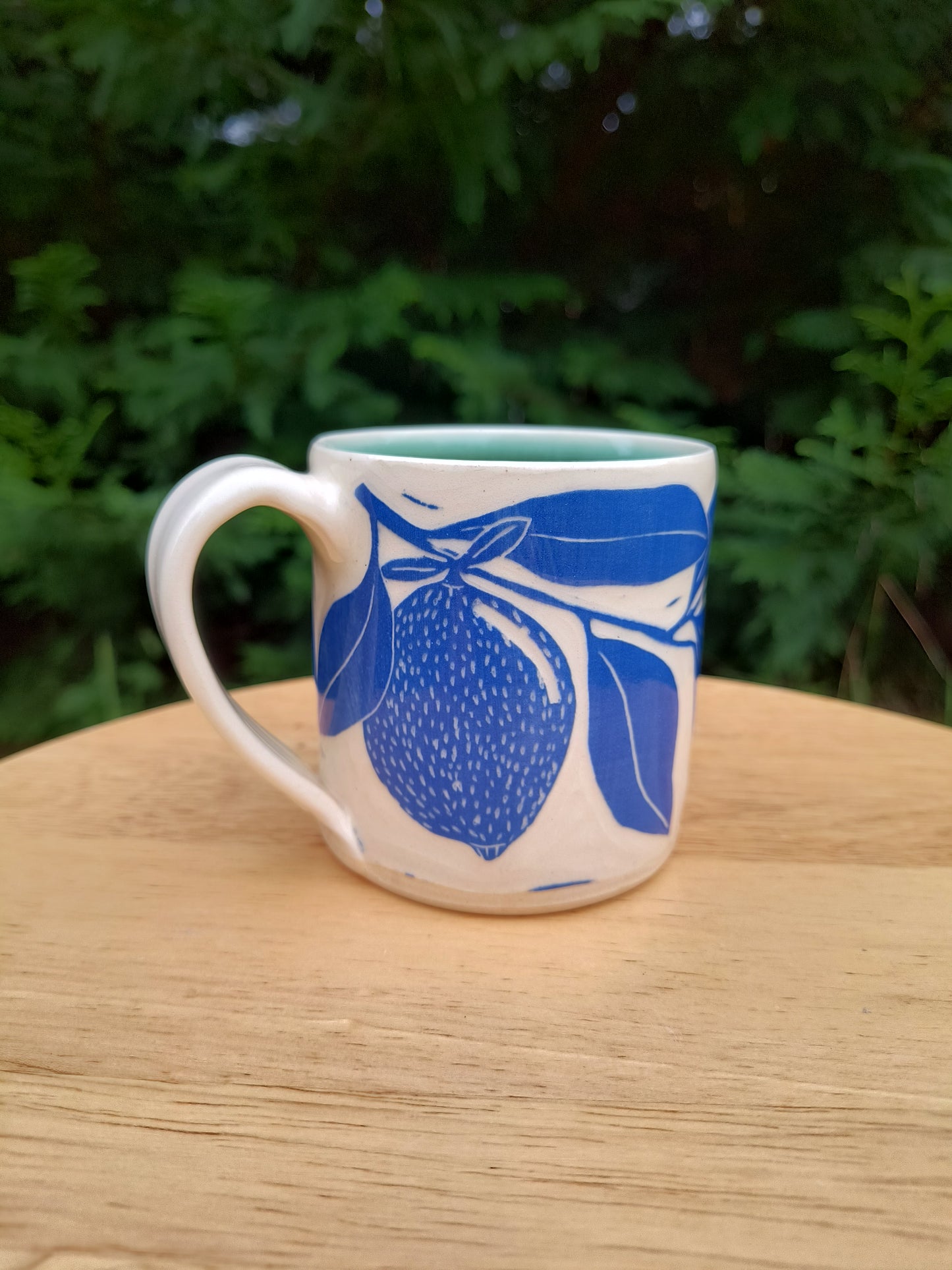 Blue Lemon Mug 12oz