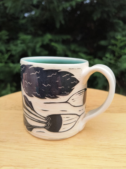 Carrot and Radish Mug 12oz.