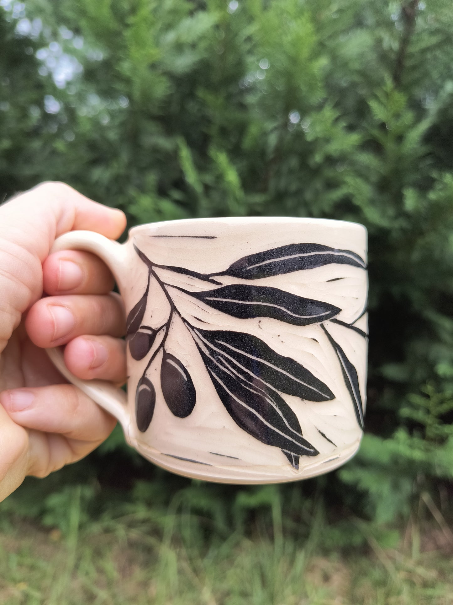 Olive Mug 12oz