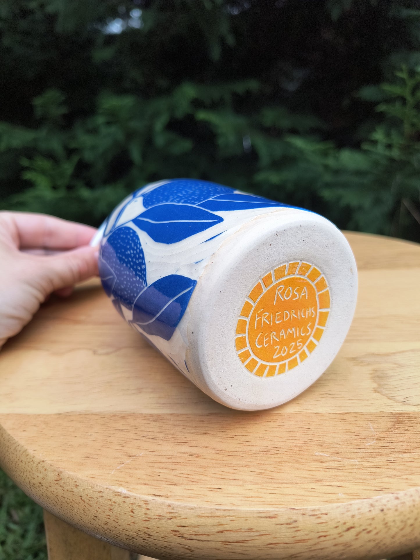 Blue Lemon Soap Bottle