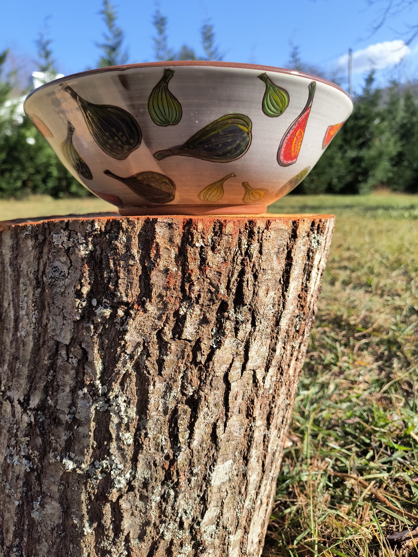 Fig Serving Bowl