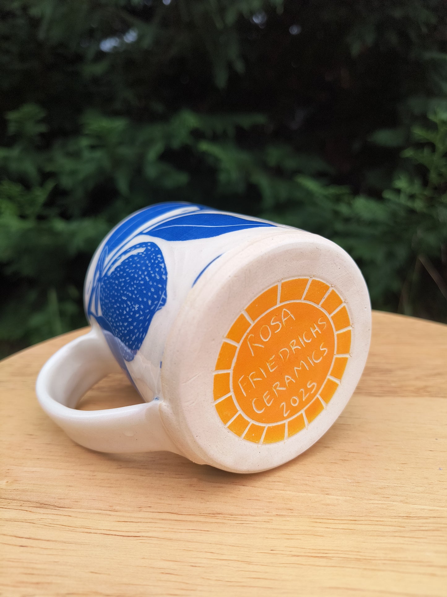 Blue Lemon Mug 12oz