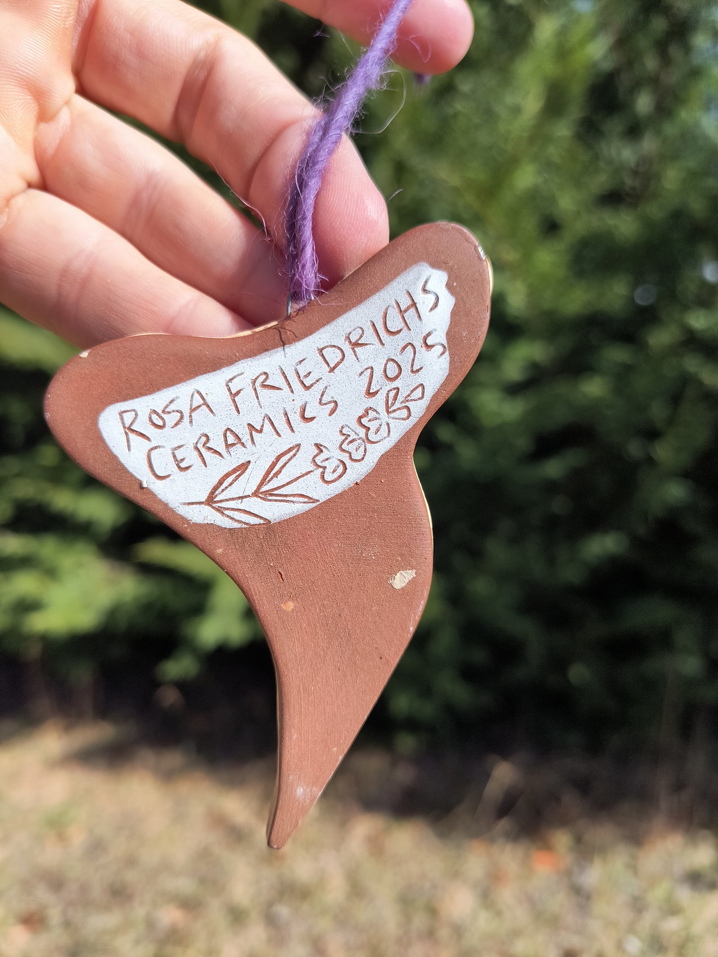 California Poppy Ornament A