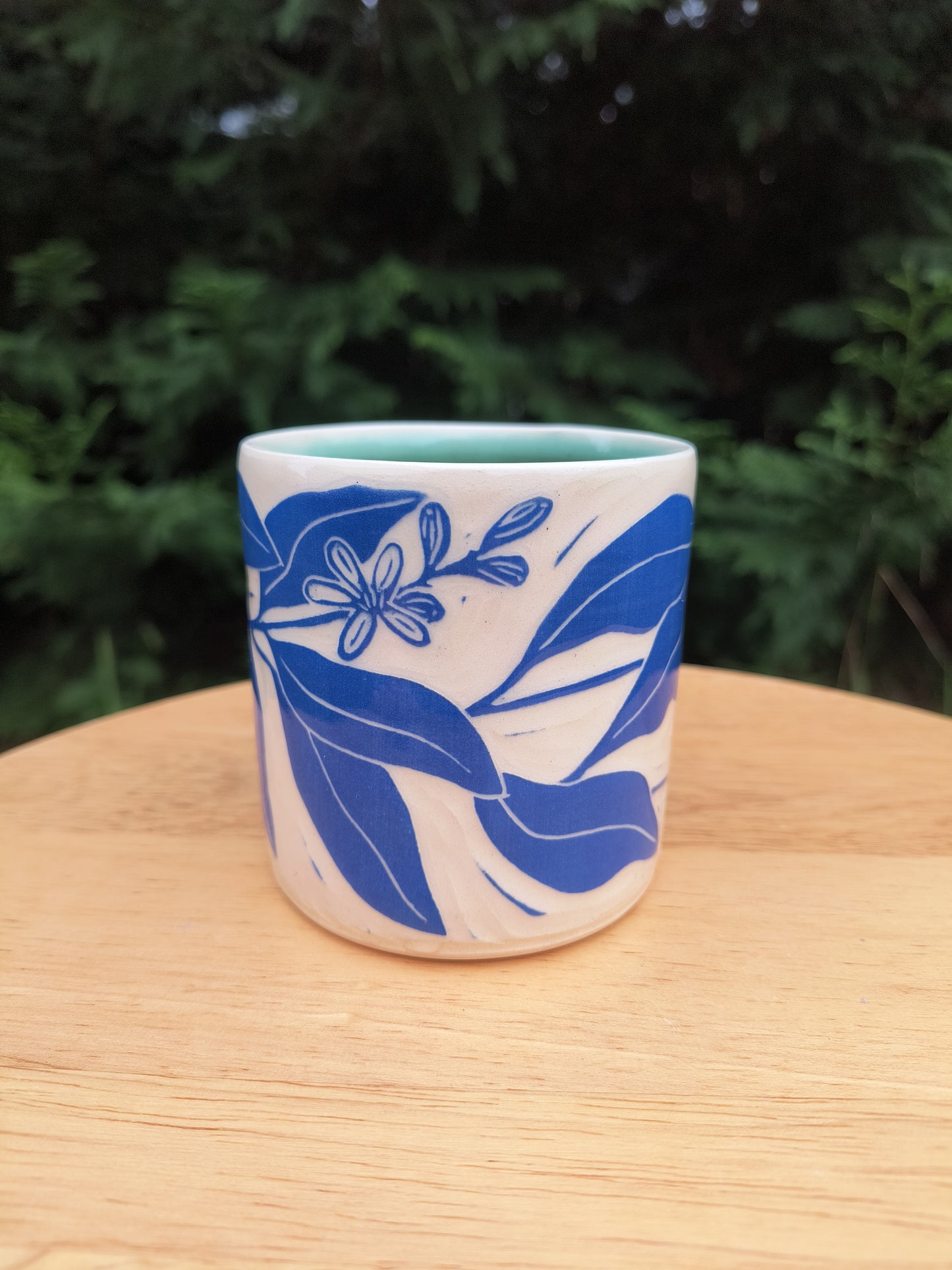 Blue Lemon Mug 12oz
