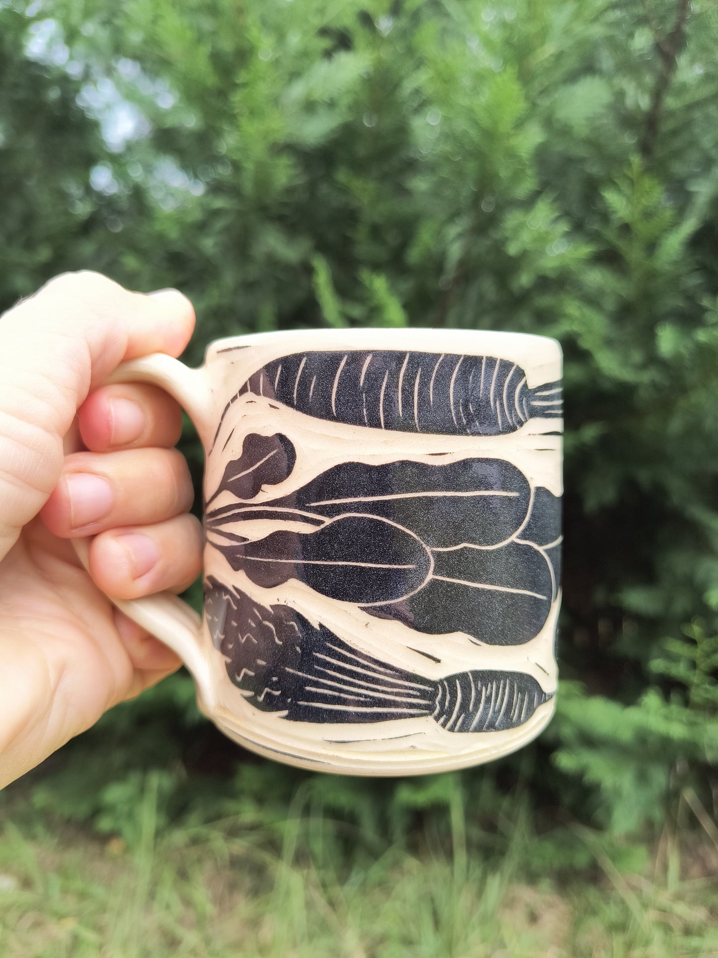 Carrot and Radish Mug 12oz.