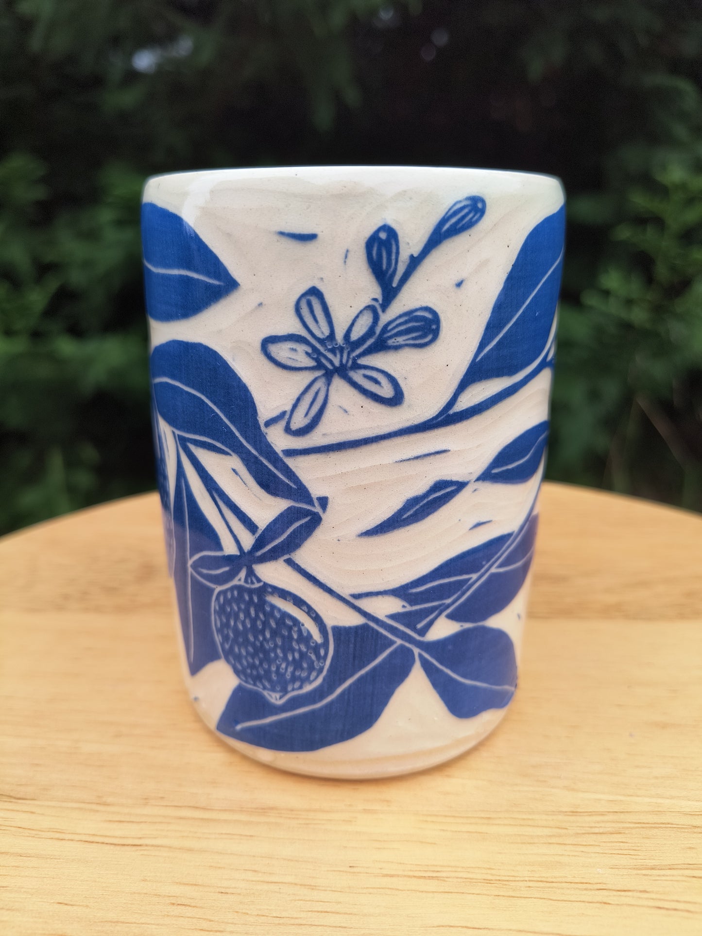 Blue Lemon Mug 16oz.