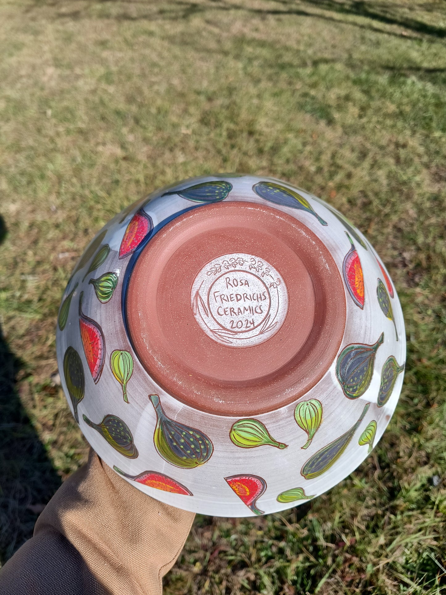 Fig Serving Bowl