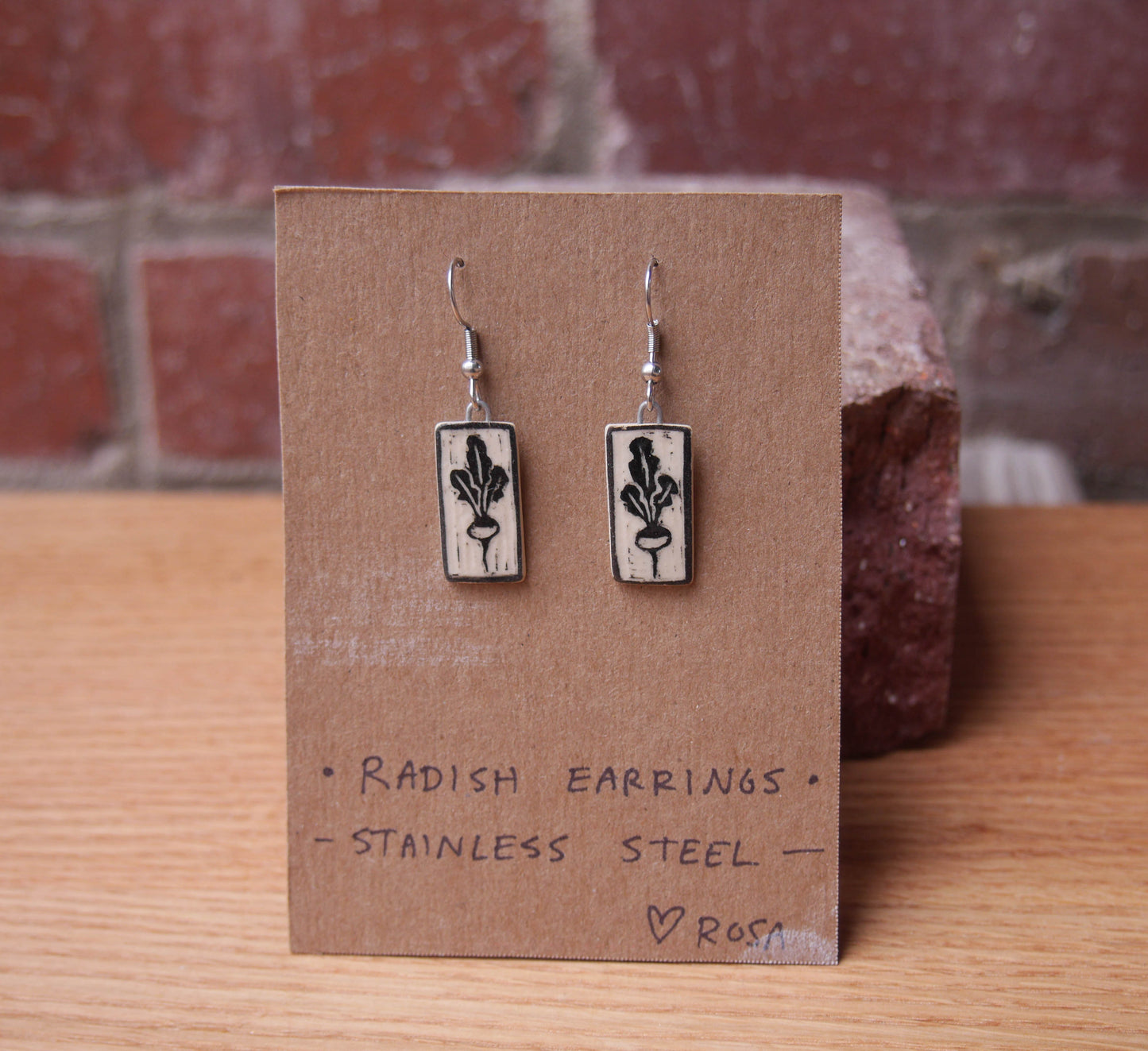 Radish Earrings