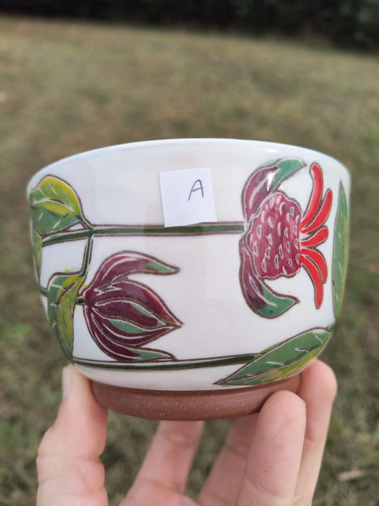 Bee Balm Ice cream Bowl A