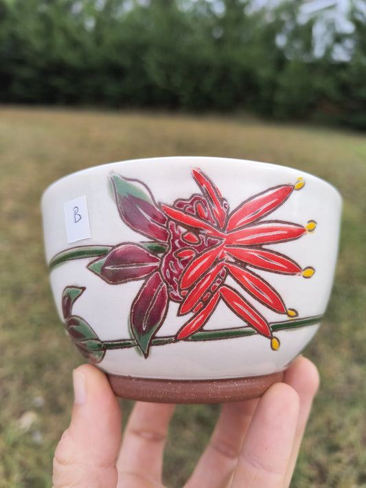 Bee Balm Ice cream Bowl B