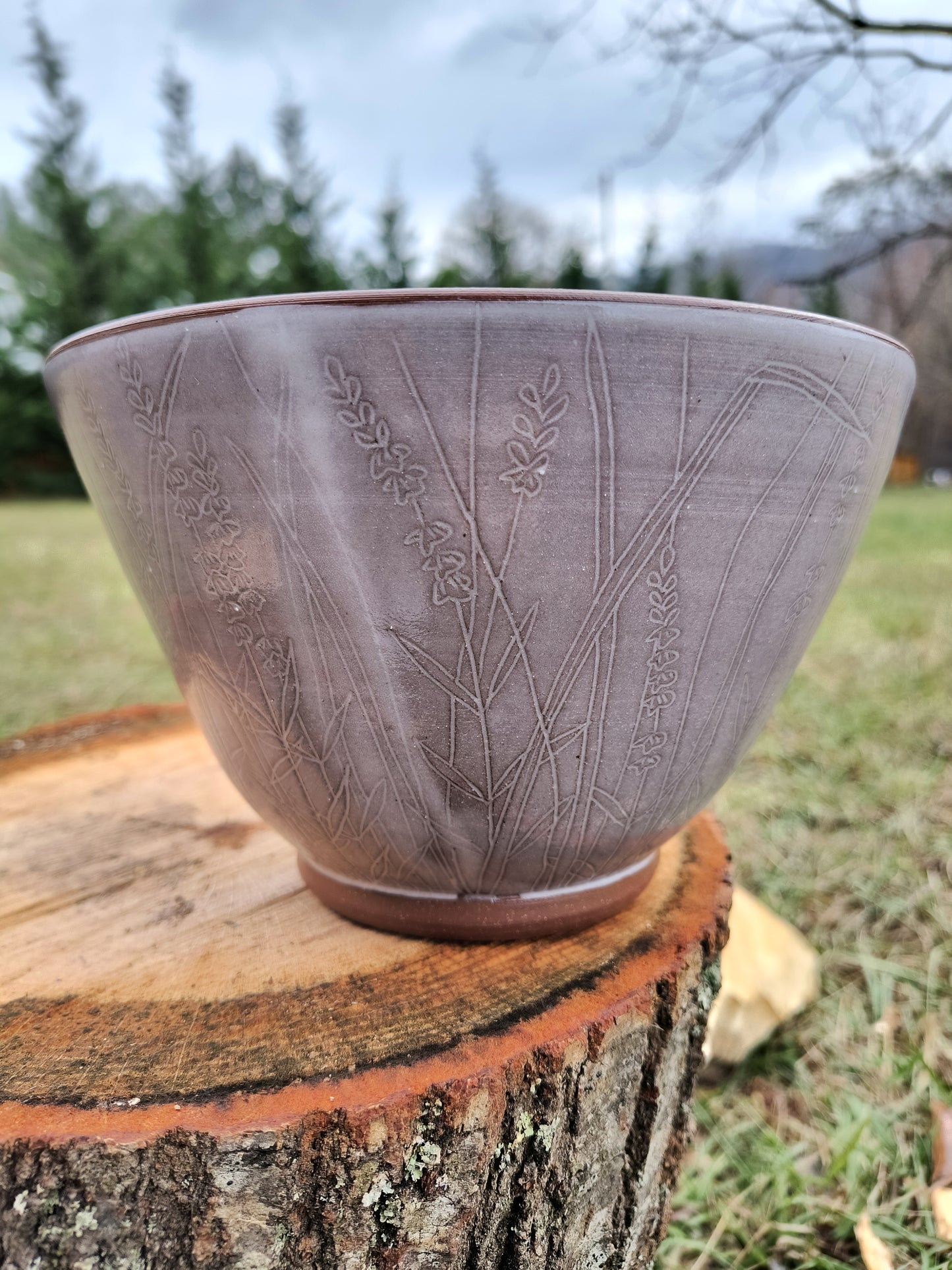 Lavender Bowl (taller)