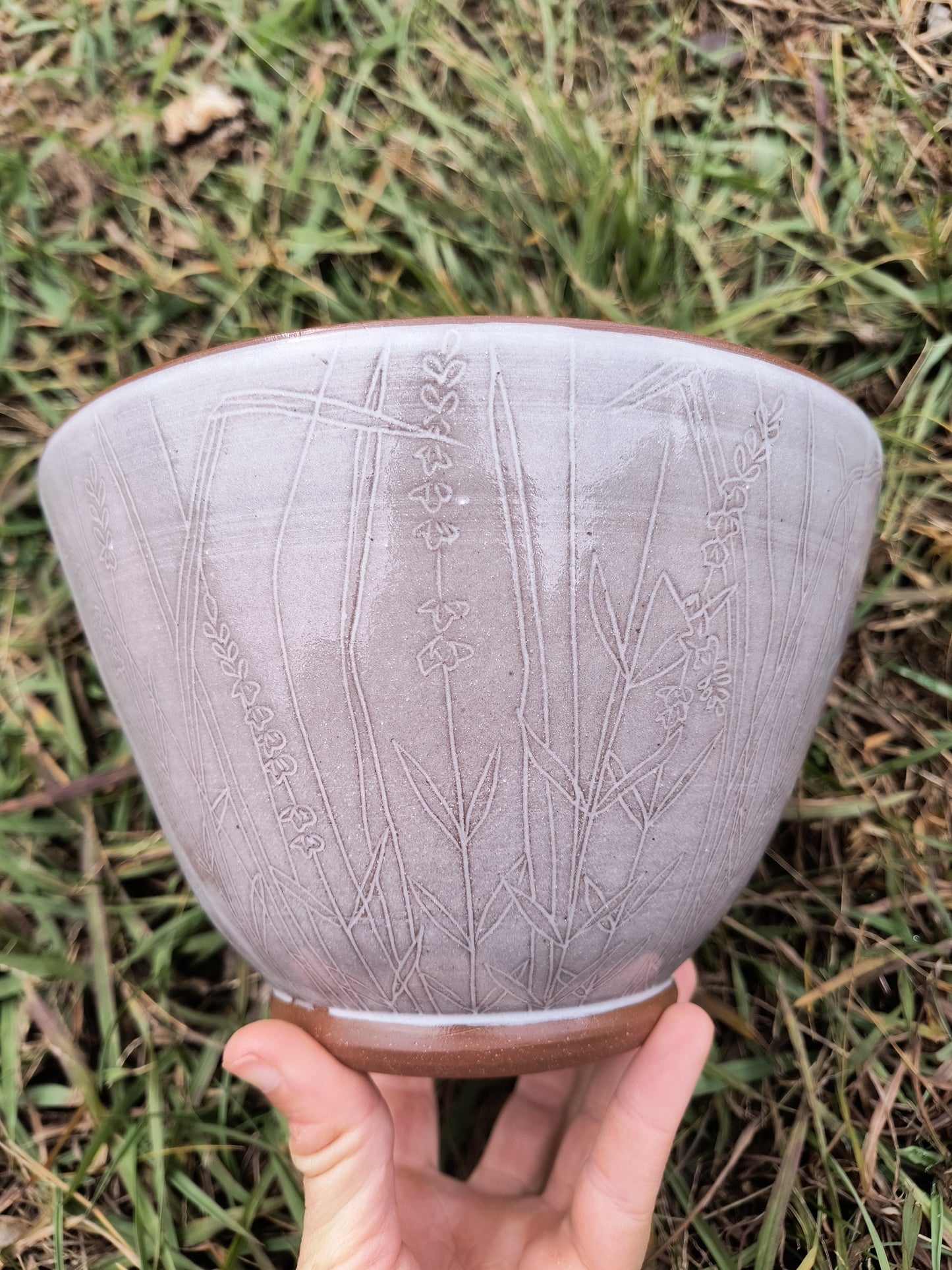 Lavender Bowl (taller)