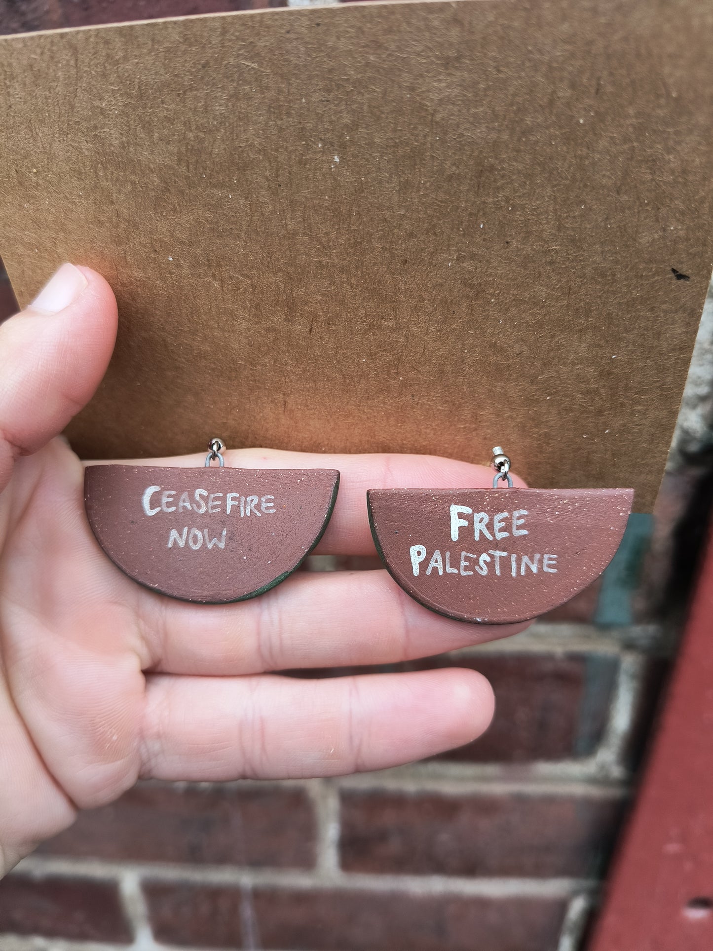 Earrings for Palestine