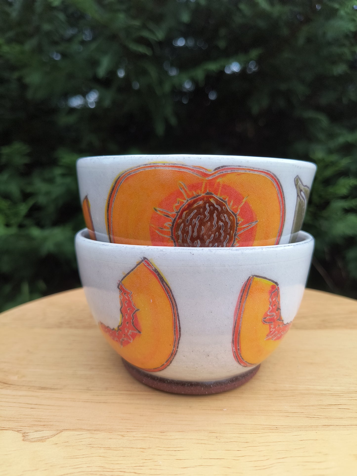 Peach Bowl A (slices)