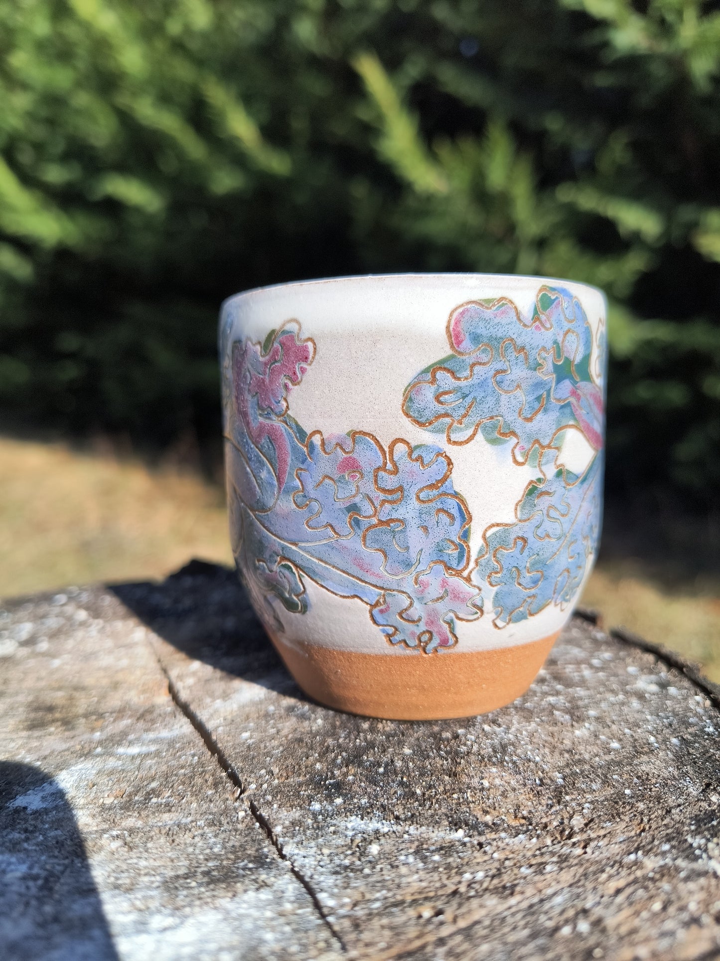 Purple Seaweed Espresso Cup