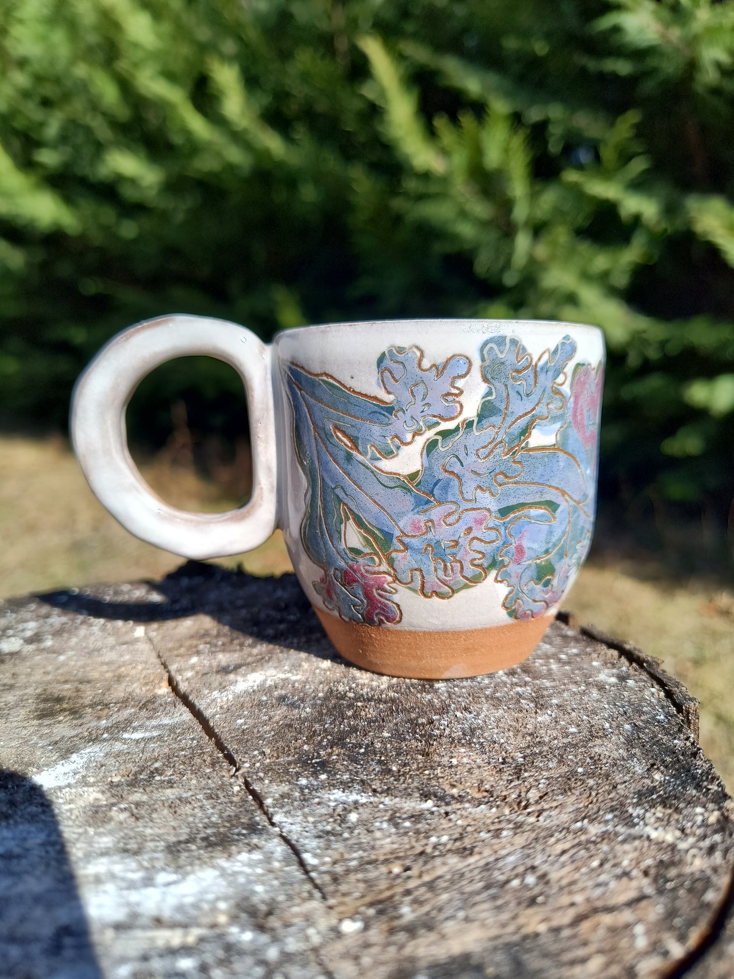 Purple Seaweed Espresso Cup