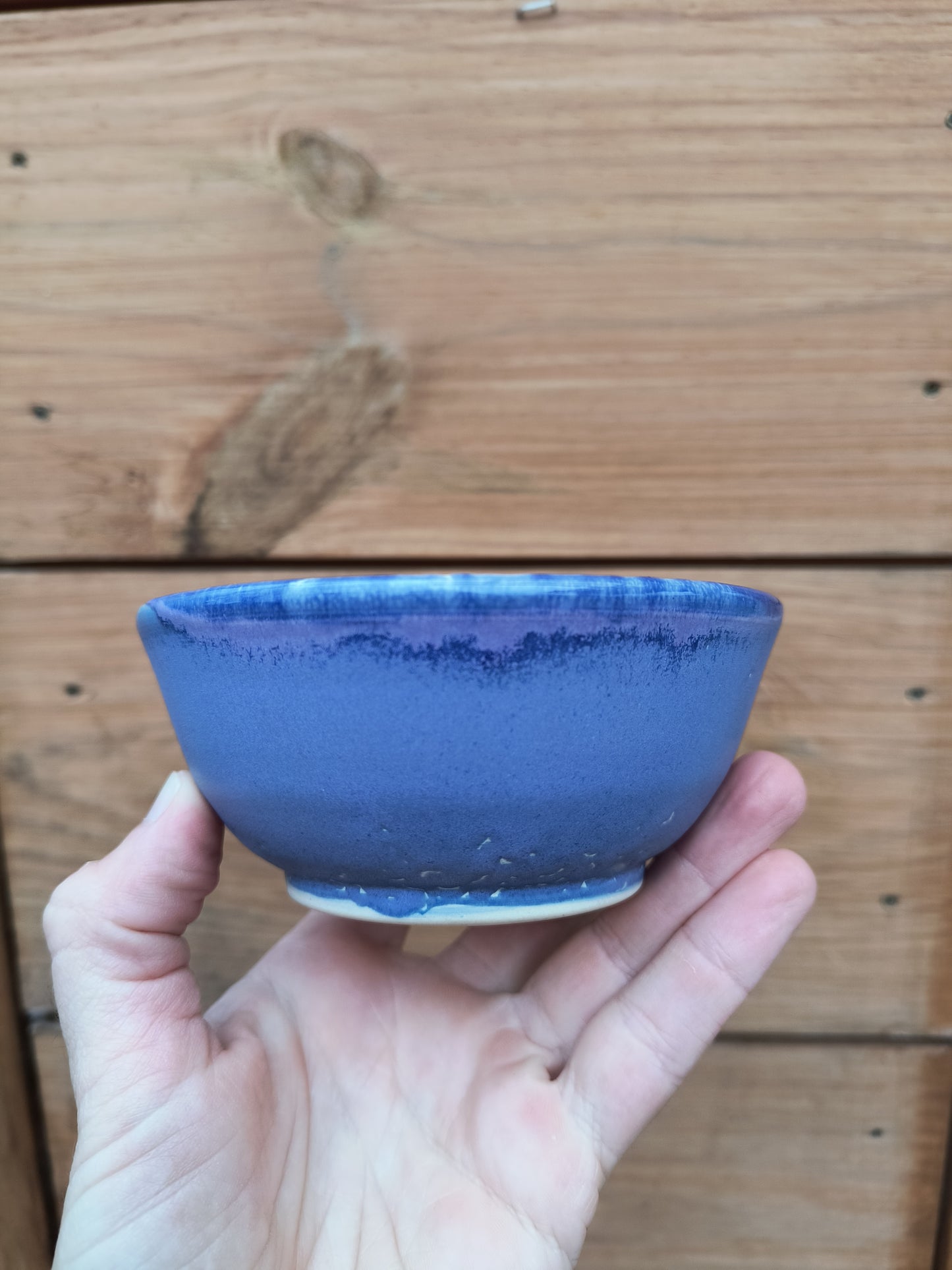 Blue Leaf Bowl