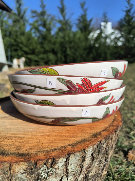 Bee Balm Pasta Bowls