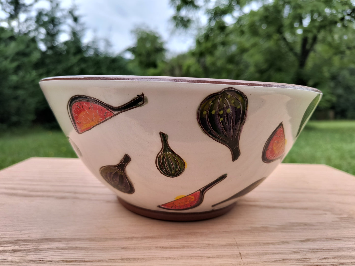 Fig Serving Bowl