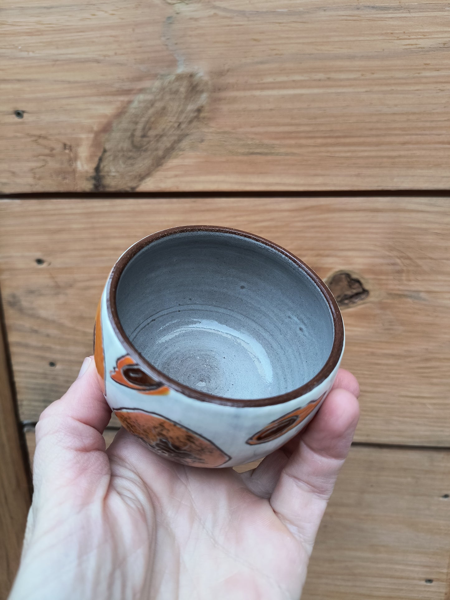 Persimmon Cream and Sugar Set