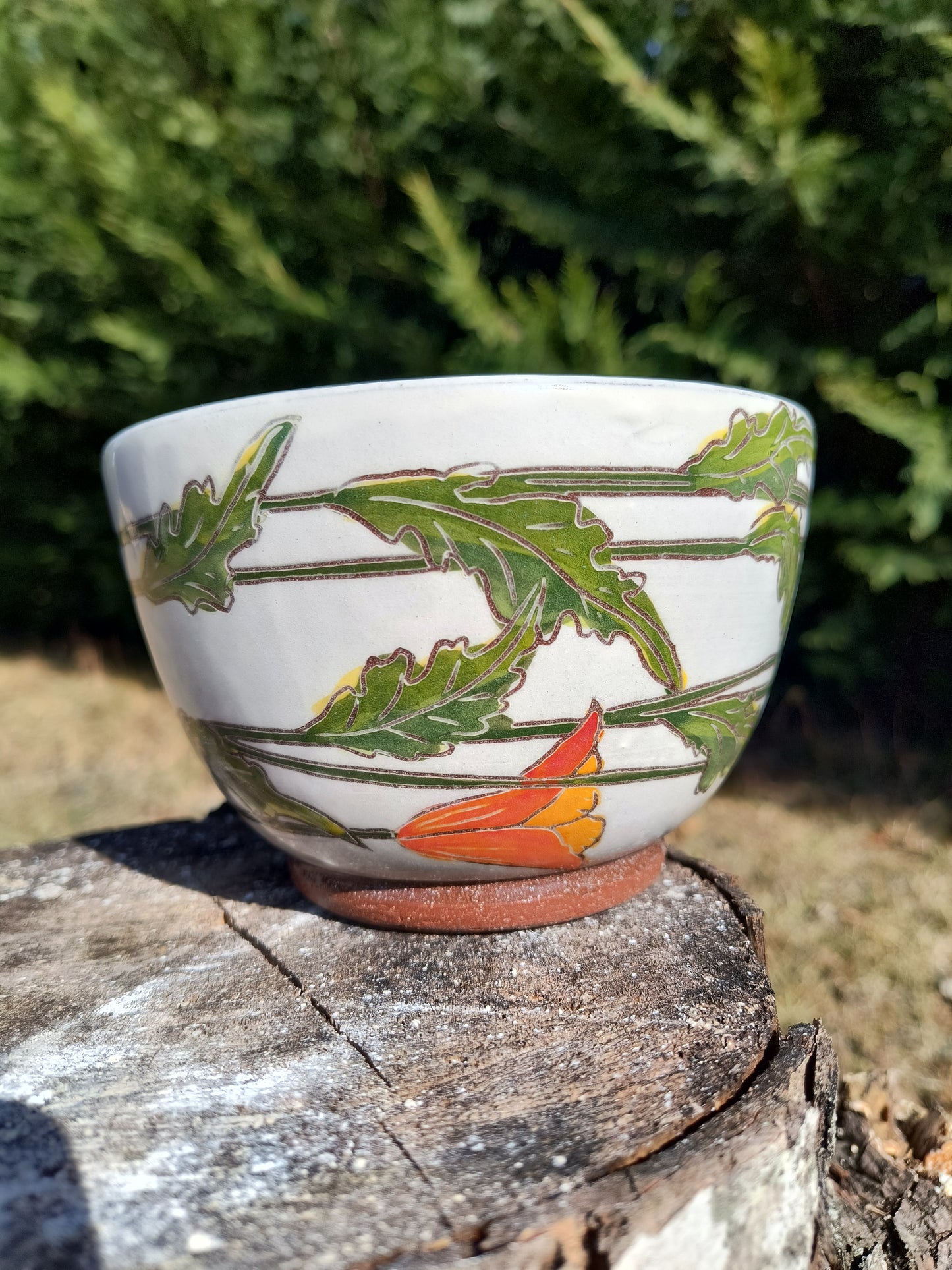 California Poppy Everyday Bowl