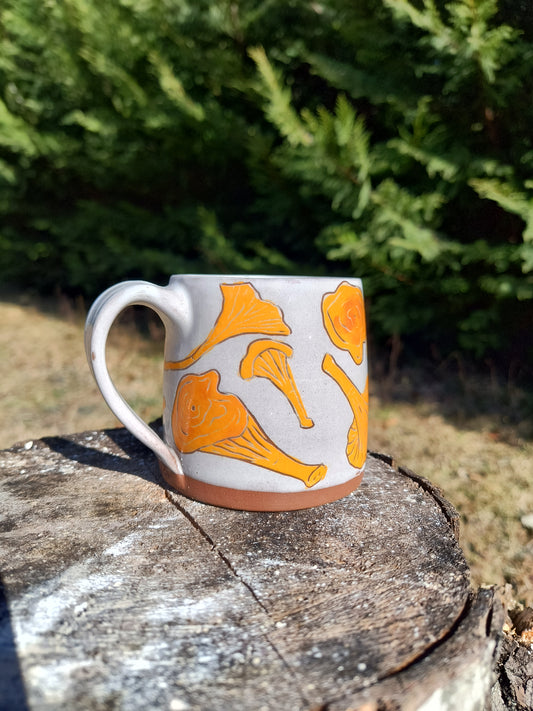 Chanterelle Mushroom Mug