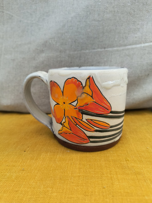 California Poppy Mug A 12oz 2nd
