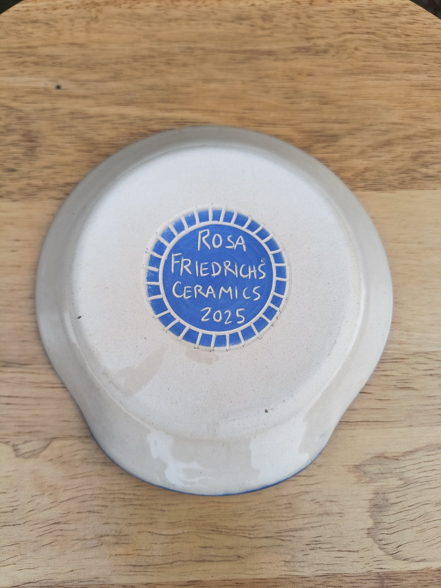 Blue Lemon Spoon Rest B