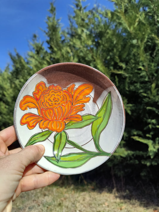 Peony Plate