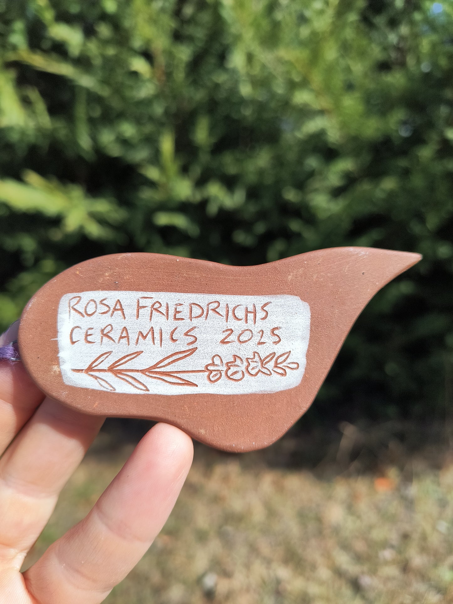 California Poppy Ornament B