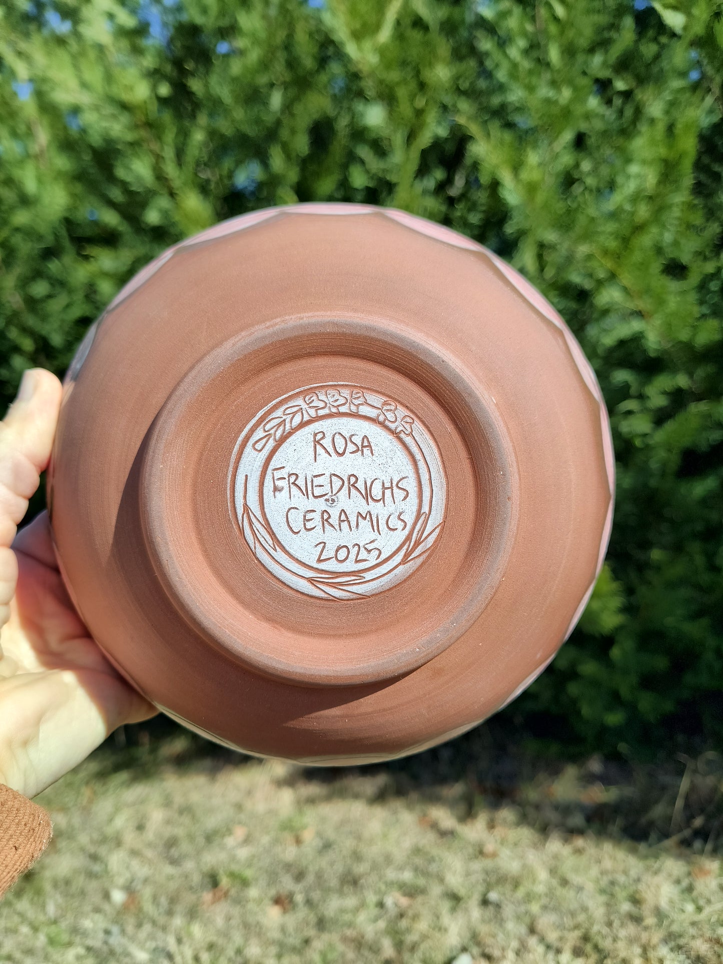 California Poppy Scalloped Bowls Set of 4