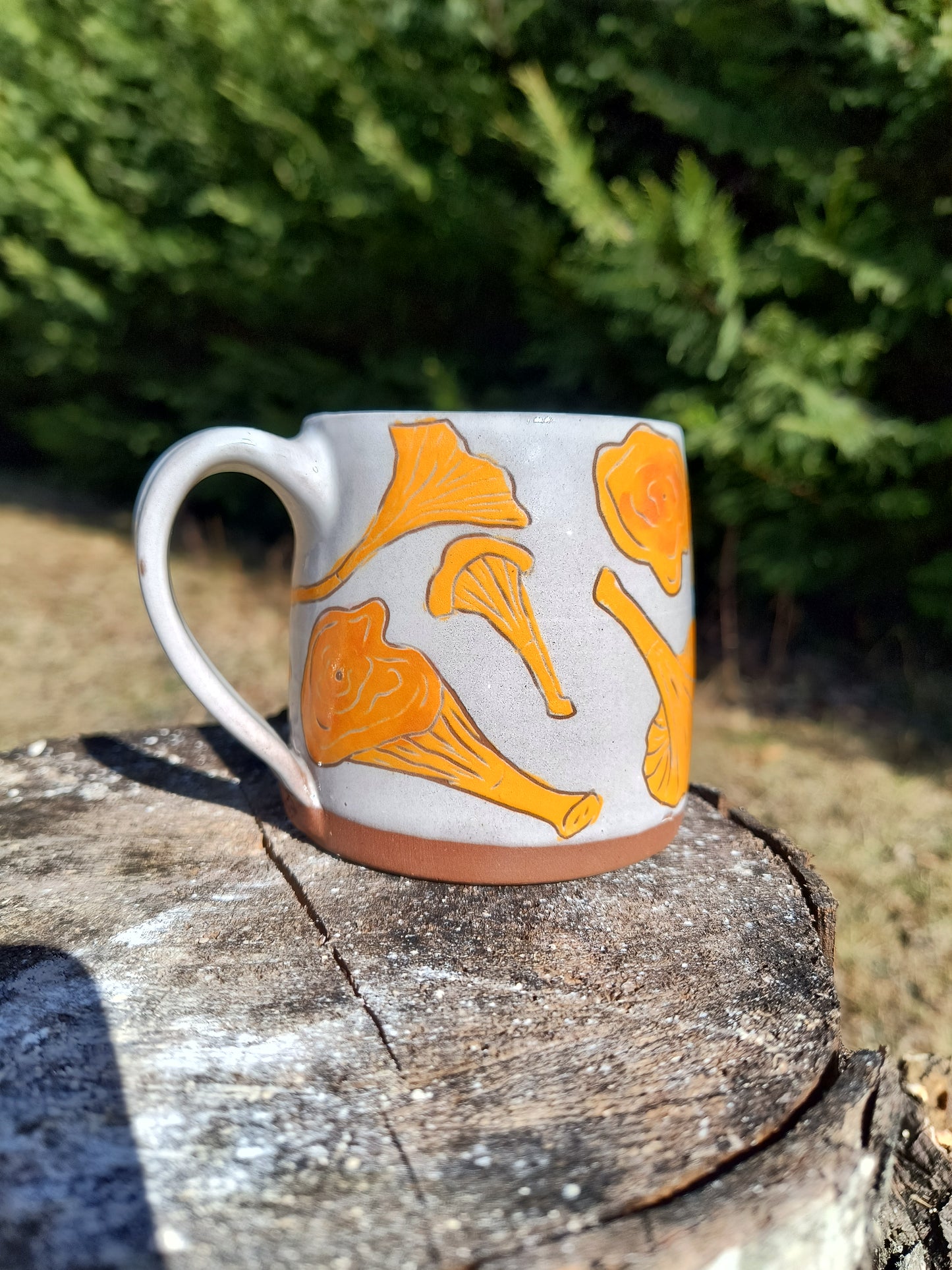 Chanterelle Mushroom Mug