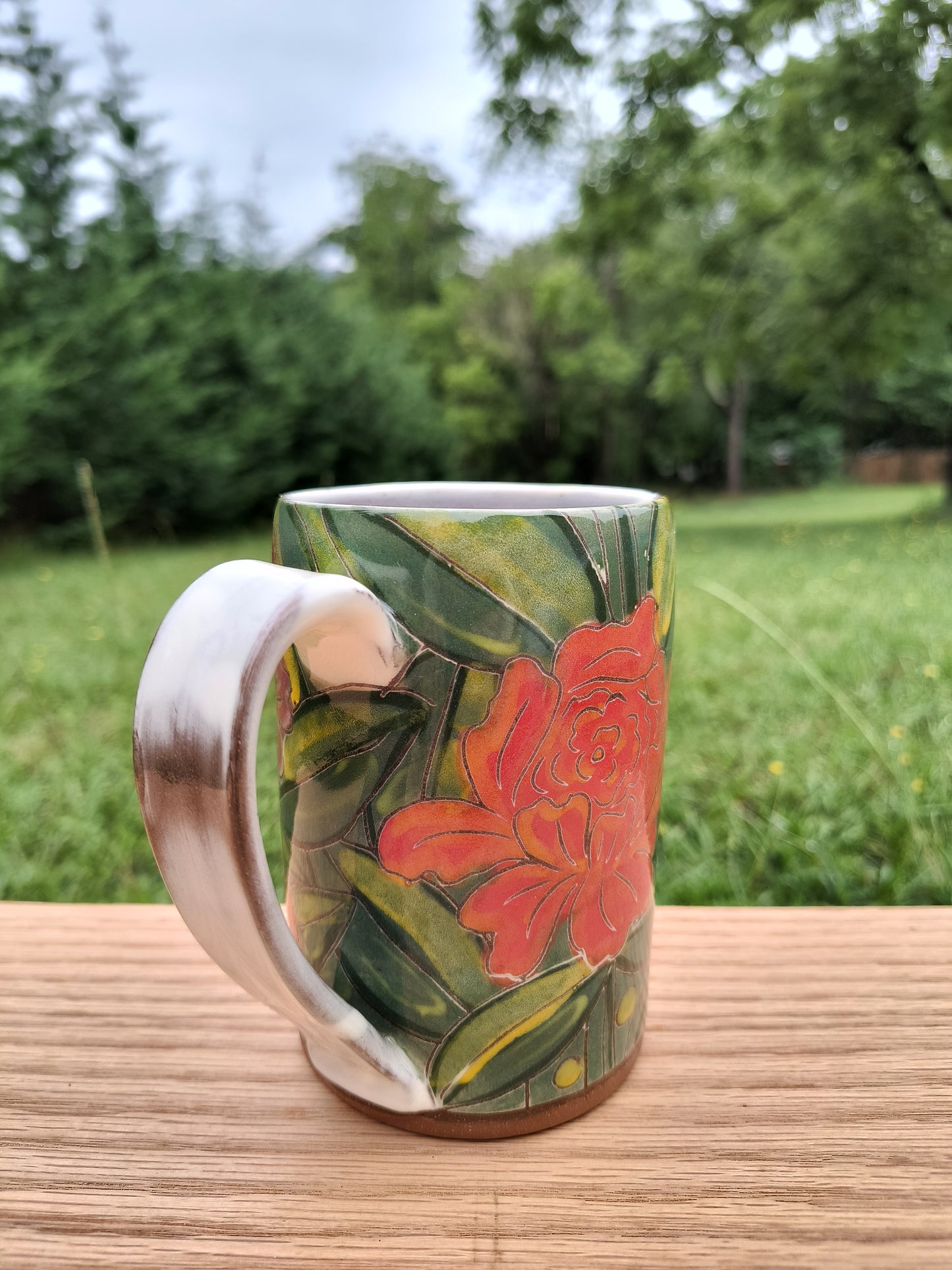 Peony Mug - tall! 16oz