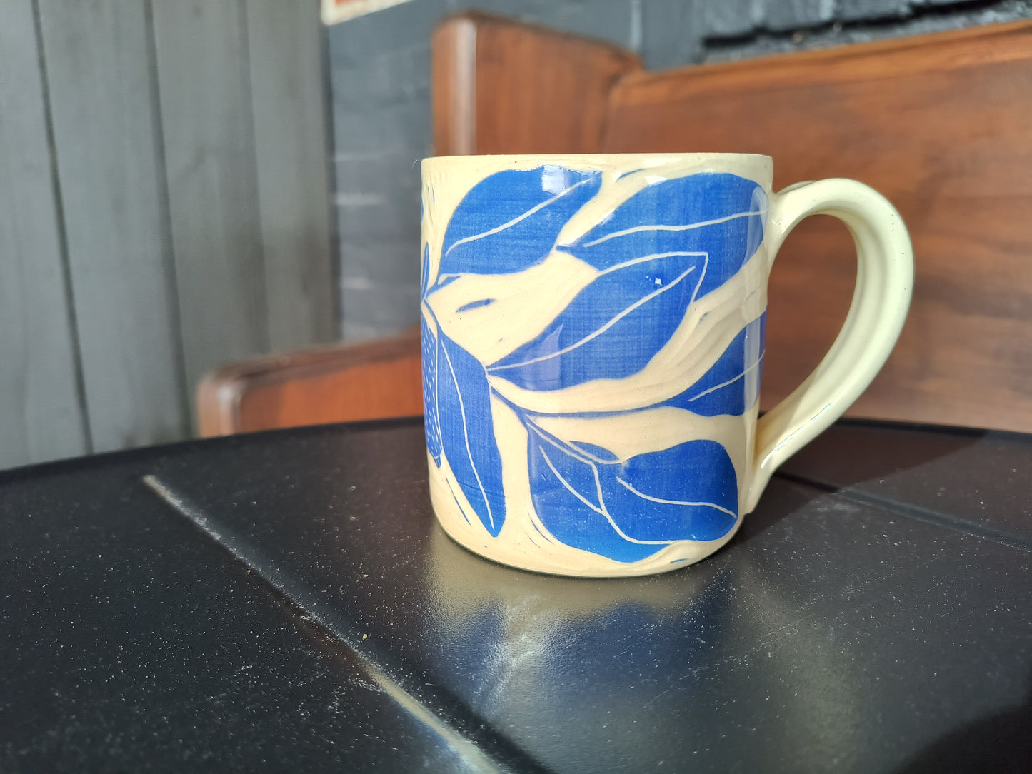 Blue Lemon Mug 12oz