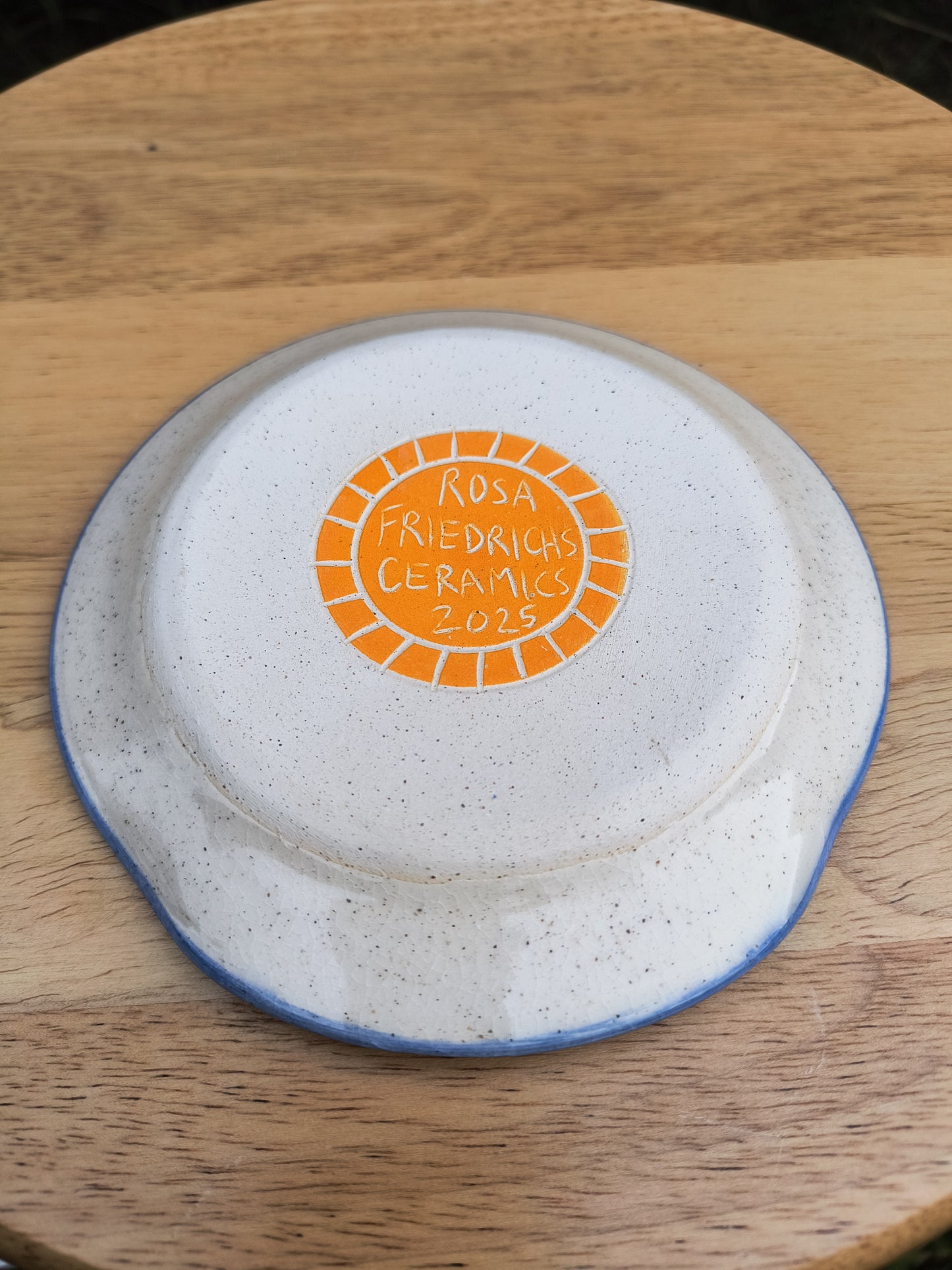 Blue Lemon Spoon Rest A